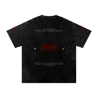 Streetwear,Oversized T Shirt,Graphic Tee,Washed T Shirt,Unisex,Urban,Gym,Heavy Cotton,Drop Shoulder,New Drop